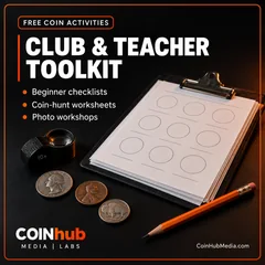 Club & Teacher Toolkit - CoinHub Labs promotional graphic