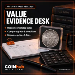 Value Evidence Desk - CoinHub Labs promotional graphic