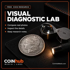 Visual Diagnostic Lab - CoinHub Labs promotional graphic