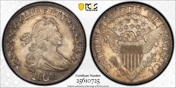 1807 Draped Bust Half Dollar