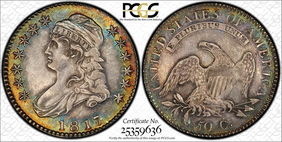 1817/4 Capped Bust Half Dollar