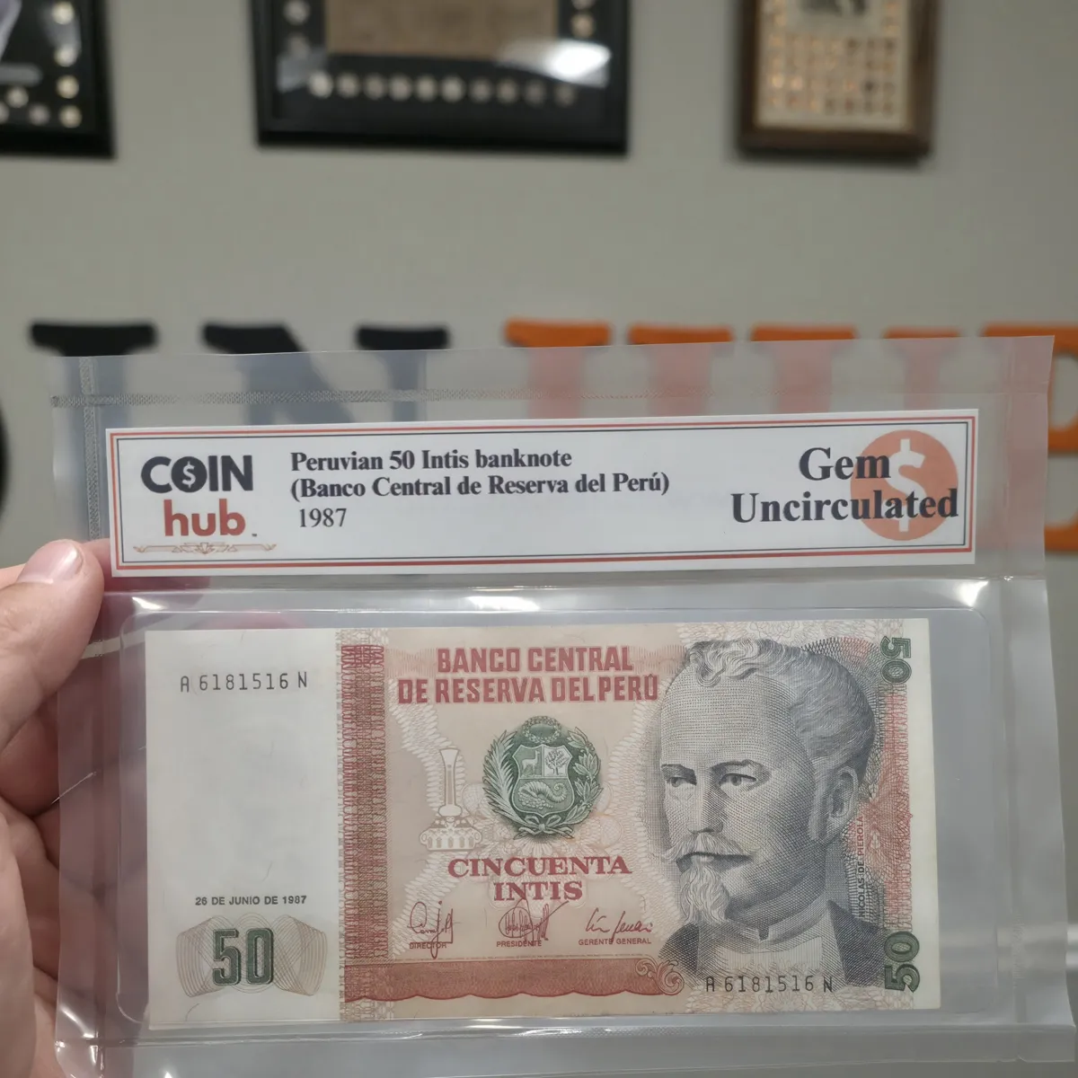 CoinHub waterproof paper money holder