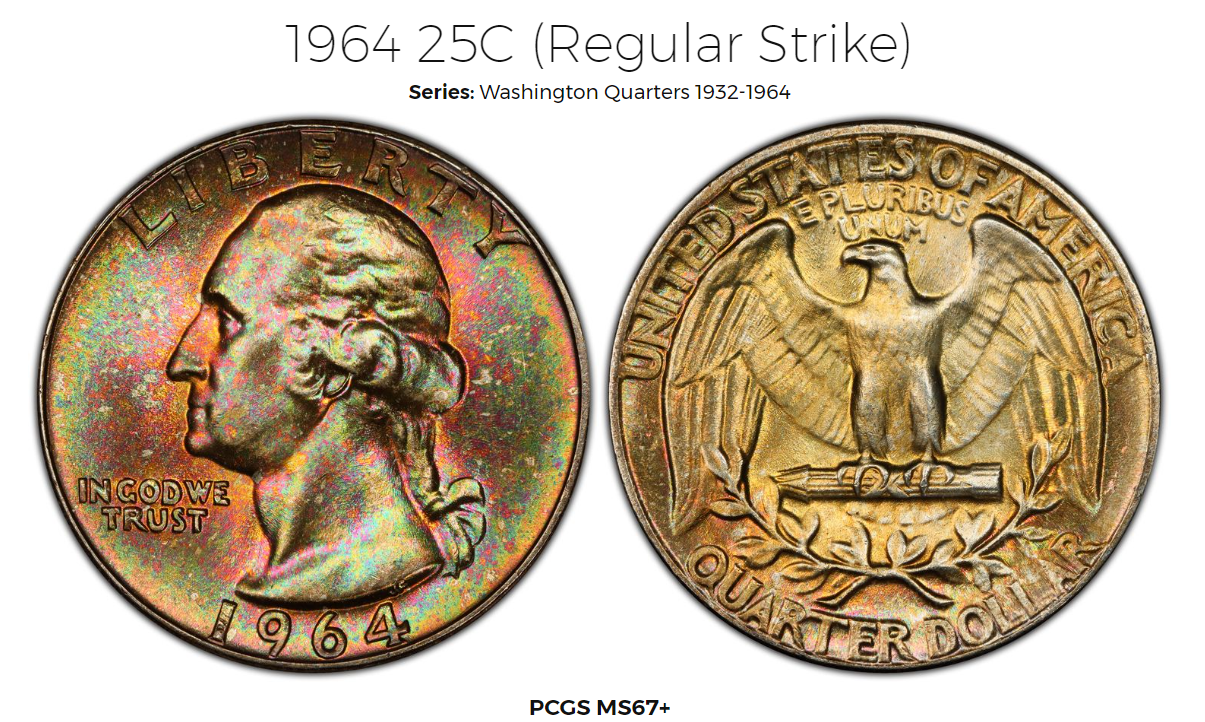 1964 quarter value