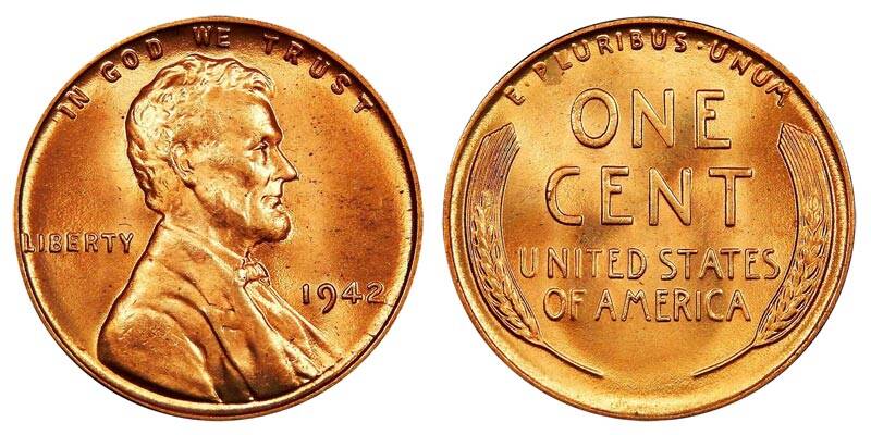 1942 Wheat Penny Value