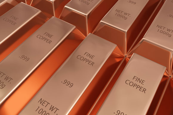 Copper bullion and collectible metal
