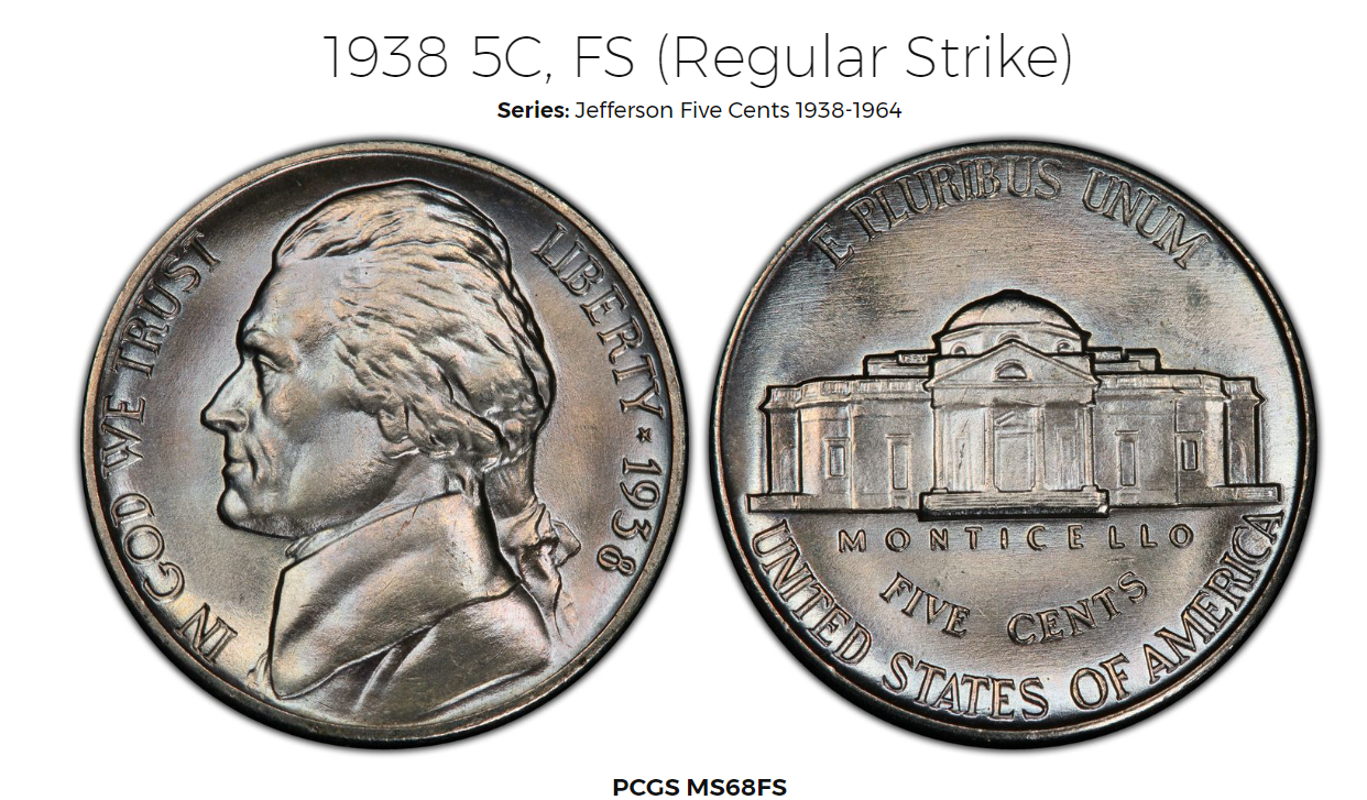 1938 nickel value