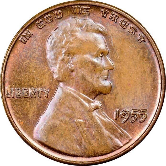 1955 doubled die penny