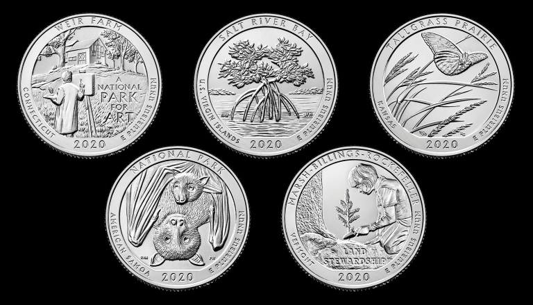 2020 Quarters: The Year of the W Mint Mark